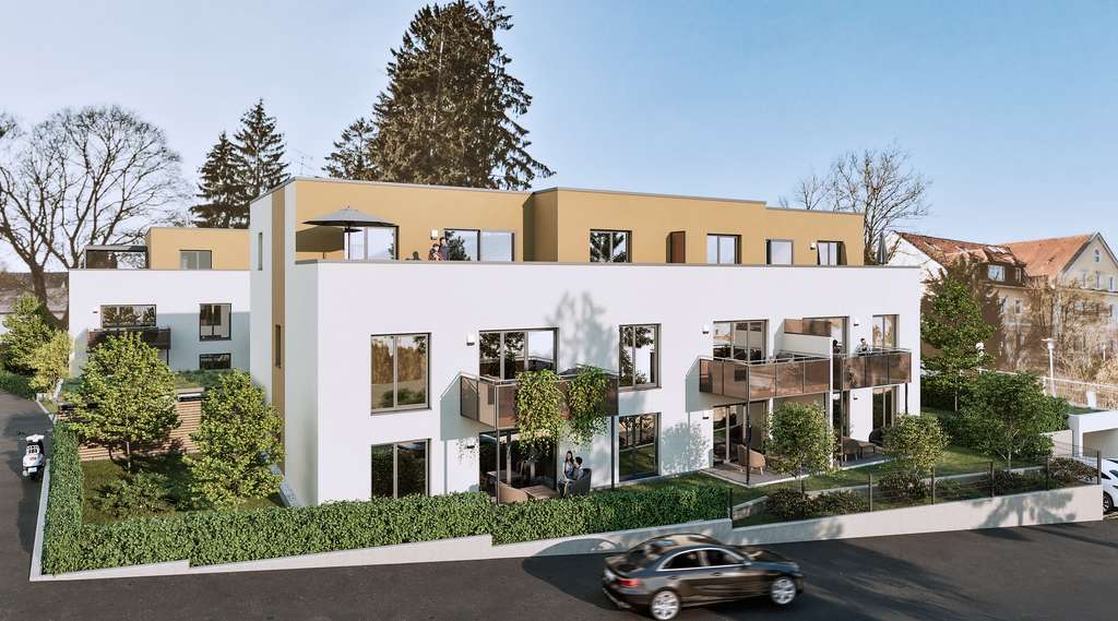 Immobilie in Oberding - Familienfreundliche 4-Zimmer-Wohnung mit Terrasse und Garten / EH 40-QNG+ / AfA 5+5 % / barrierefrei - Bild 0