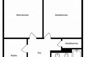 Ruhig wohnen mit Aussicht - 2-Zimmer-Wohnung im 6. OG mit Aufzug – Die vollständige Adresse der Immobilie erhältst du vom Anbieter., 40822 Mettmann – Vorschaubild 9