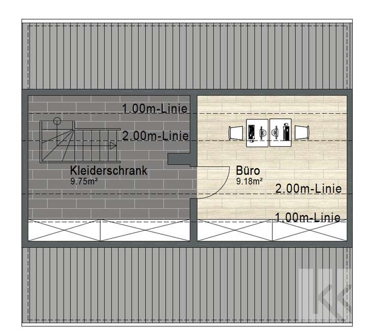 Grundriss DG