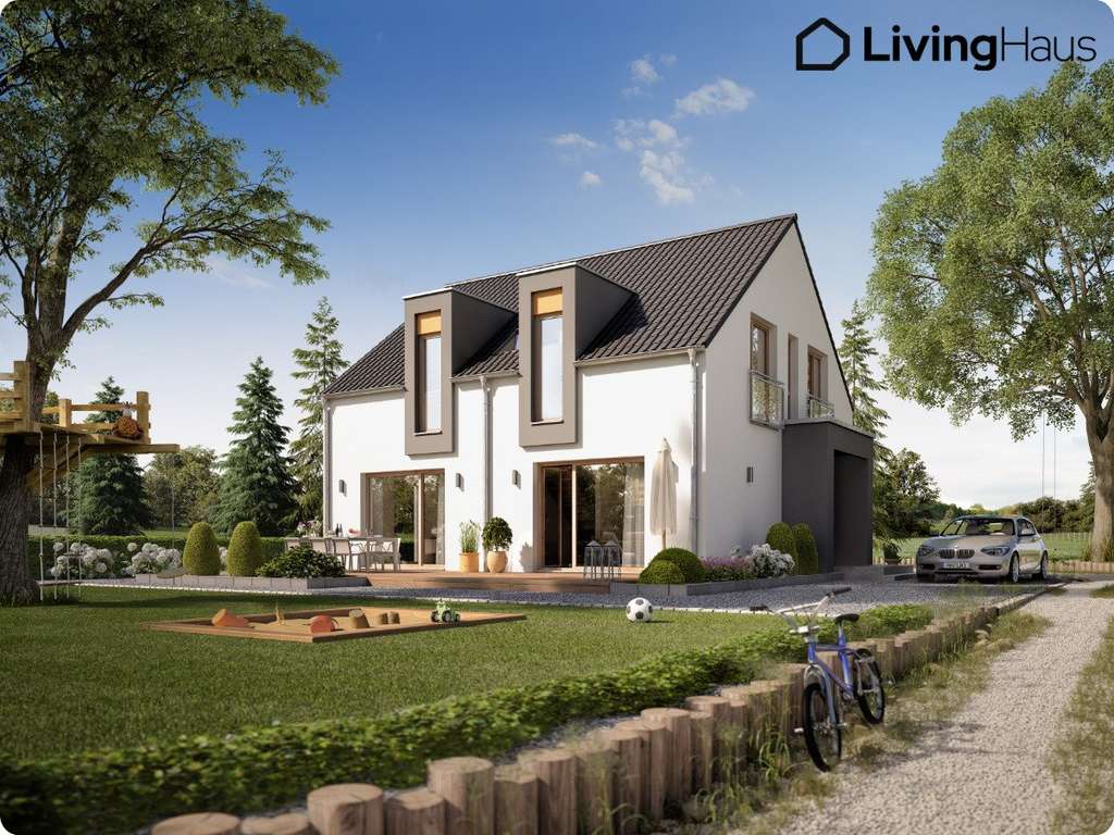 Immobilie in Ketzin/Havel - Dein planbares und sicher Zuhause: 154 m² Familienglück mit gerader Treppe & Rundum-Schutz - Bild 0