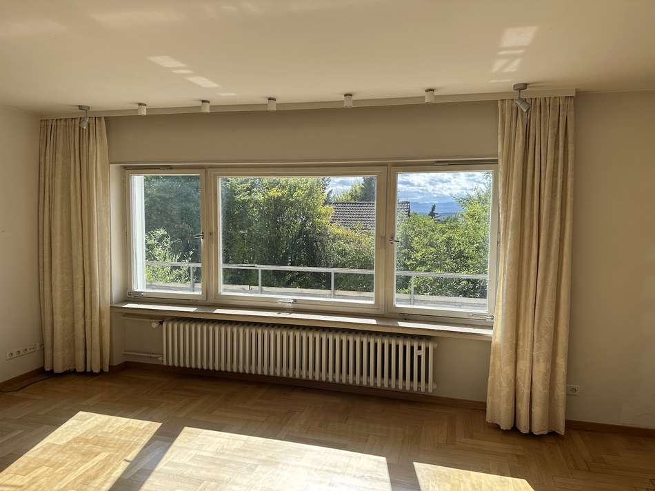 Süd-Fenster im Wohnzimmer