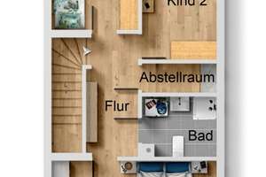 Attraktives, gut gepflegtes Mittelreihenhaus in beliebter Lage von Sasel - perfekt für Familien – Die vollständige Adresse der Immobilie erhältst du vom Anbieter., 22393 Sasel, Hamburg – Vorschaubild 17