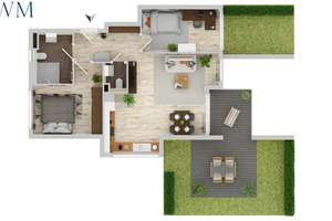ENERGIEEFFIZIENTER NEUBAU - FEUERBACH
Zentral gelegene 3-Zimmer-Wohnung mit Terrasse & Garage – Die vollständige Adresse der Immobilie erhältst du vom Anbieter., 70469 Feuerbach-Mitte, Stuttgart – Vorschaubild 27