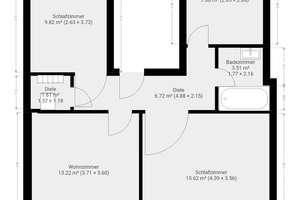 Frisch renovierte 3,5 - Zimmer  - Wohnung in Duisburg Meiderich – sofort bezugsfrei – Mühlenstraße 86, 47137 Untermeiderich, Duisburg – Vorschaubild 10