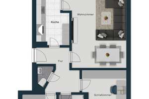 BRUMANI | Secret Sale: Bezugsfreie 3-Zimmer-ETW in FR-Rieselfeld – 79111 Rieselfeld, Freiburg im Breisgau – Vorschaubild 2