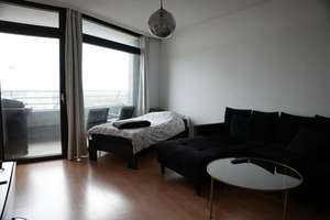 Hoch hinaus im Herzen Mannheims – stilvolles 1-Zimmer-Apartment im 13. Stock – Collinistraße 5, 68161 Schwetzingerstadt/Oststadt, Mannheim – Vorschaubild 2