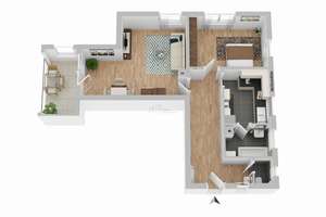 Langfristig vermietete 2-Zimmer-Whng - Kapitalanlage mit Stellplatz, Balkon u. Gemeinschaftsgarten – Die vollständige Adresse der Immobilie erhältst du vom Anbieter., 71101 Schönaich – Vorschaubild 8
