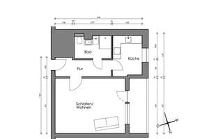 Modernisierte 1-Zimmer-Wohnung mit Westbalkon + Aufzug – Die vollständige Adresse der Immobilie erhältst du vom Anbieter., 10969 Kreuzberg, Berlin – Vorschaubild 24