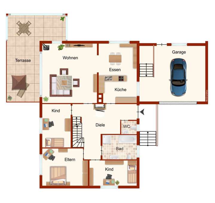 Grundriss EG
