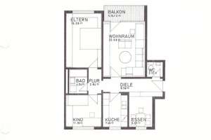 Luftige & sonnige 3-4‑Zimmer‑Whg im 6. OG – oberste Etage, niemand über Ihnen, wunderschöner Blick – Die vollständige Adresse der Immobilie erhältst du vom Anbieter., 70499 Giebel, Stuttgart – Vorschaubild 12