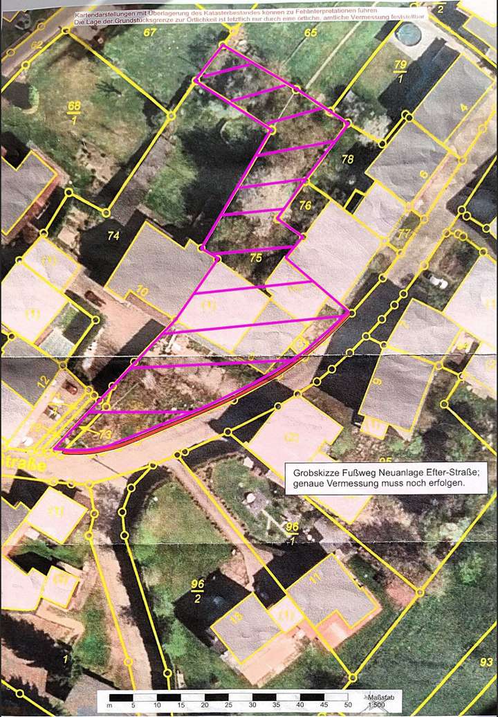 Grundfläche schraffiert