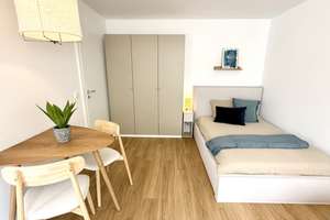 Hochwertig sanierte, möblierte 1-Zi. Wohnung m. Balkon inkl. TG-Stellplatz (Maxvorstadt / Neuhausen) – Die vollständige Adresse der Immobilie erhältst du vom Anbieter., 80335 Marsfeld, München – Vorschaubild 10