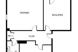 Moderne 2,5 Zimmer-Wohnung mit Balkon