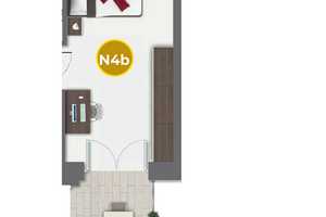 Neubau TOP WG-Zimmer im Herzen von Aachen, teilmöbliert oder vollmöbliert – Ottostraße 55, 52070 Aachen – Vorschaubild 4