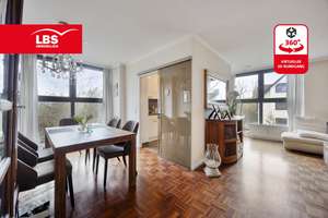 Traumhafte 3,5 Zimmer Wohnung mit Blick ins Grüne in Düsseldorf!