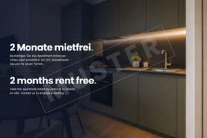 Modernes möbliertes Studio mit eigener Terrasse | Neubau – 12347 Britz, Berlin – Vorschaubild 1
