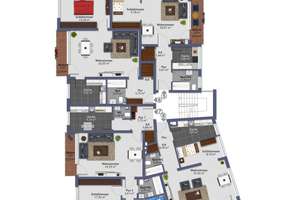 Klassisches Mehrfamilienhaus mit Penthousewohnung in Bestlage von München-Obermenzing – Die vollständige Adresse der Immobilie erhältst du vom Anbieter., 81247 Obermenzing, München – Vorschaubild 4