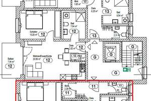 3-Zimmer-Wohnung mit Balkon im 1.OG – Donautalstraße 7/1, 89079 Wiblingen, Ulm – Vorschaubild 4