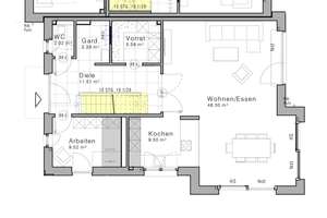 Wittlaer: Neubau-Doppelhaushälfte mit Komfortausstattung in Massivbauweise – Die vollständige Adresse der Immobilie erhältst du vom Anbieter., 40489 Wittlaer, Düsseldorf – Vorschaubild 7