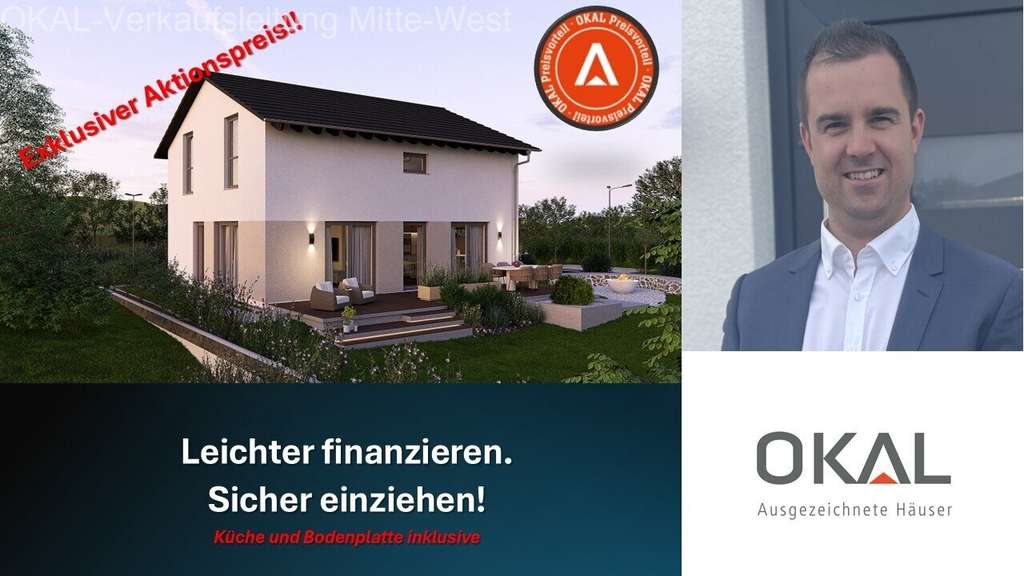 Immobilie in Kaisersesch - AKTION !!! KLARE LINIEN, OFFENES LEBEN, PERFEKT FÜR FAMILIEN - Malervorbereitet inkl. Grundstück - Bild 0
