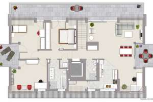 Großzügiges Penthouse mit bequemem Aufzug direkt in die Wohnung – 70499 Weilimdorf (Ortsteil), Stuttgart – Vorschaubild 16