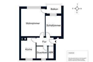 Gepflegte Wohnung in ruhiger Lage nahe Südende – Die vollständige Adresse der Immobilie erhältst du vom Anbieter., 12169 Steglitz, Berlin – Vorschaubild 12
