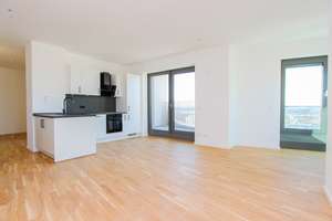Exklusives Panorama: Moderne 3-Zimmer-Wohnung mit Loggia – Mahatma-Gandhi-Pl. 4, 81248 Freiham, München – Vorschaubild 2