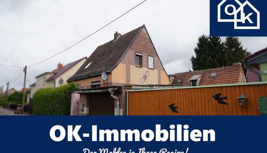 Bild von Schackensleben- sanierungsbedürftiges EFH mit 2 Garagen und großem Garten