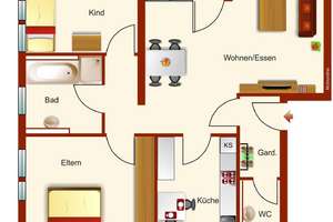 Zuhause mit 3 Zimmern und Balkon in Uhingen – Schorndorfer Straße 132, 73066 Uhingen – Vorschaubild 9