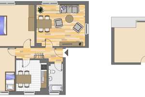 3-Zimmer-Wohnung in Dortmund Gartenstadt – Stille Gaße 18, 44141 Westfalendamm, Dortmund – Vorschaubild 3