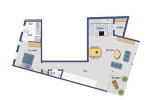 Moderne 2-Zimmerwohnung im Herzen von Reutlingen – Die vollständige Adresse der Immobilie erhältst du vom Anbieter., 72764 Reutlingen-Mitte, Reutlingen – Vorschaubild 11