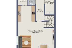 RosenHomes- Moderne Doppelhaushälfte mit Südterrasse, 2 Stellplätzen, KfW 55  - Haus 3 – Die vollständige Adresse der Immobilie erhältst du vom Anbieter., 93197 Zeitlarn – Vorschaubild 38