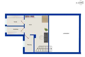 Charmantes Reihenmittelhaus in massiver Bauweise in Münster – sofort bezugsfrei – Die vollständige Adresse der Immobilie erhältst du vom Anbieter., 48159 Kinderhaus-Ost, Münster – Vorschaubild 11