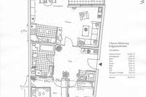 Schöne 3-Zimmer-Wohnung mit Garten in Aachen Soers – Die vollständige Adresse der Immobilie erhältst du vom Anbieter., 52070 Soers, Aachen – Vorschaubild 2