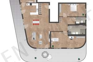 Penthouse-Traum mit 3 Zimmer und großer Dachterrasse im Hochgelegen Heilbronn (Typ 5) – Manfred-Weinmann-Ring 41, 74078 Neckargartach, Heilbronn – Vorschaubild 2