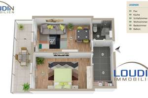 Leerstehende 2-Zimmer-Wohnung mit Balkon im Stühlinger. – 79106 Alt-Stühlinger, Freiburg im Breisgau – Vorschaubild 10