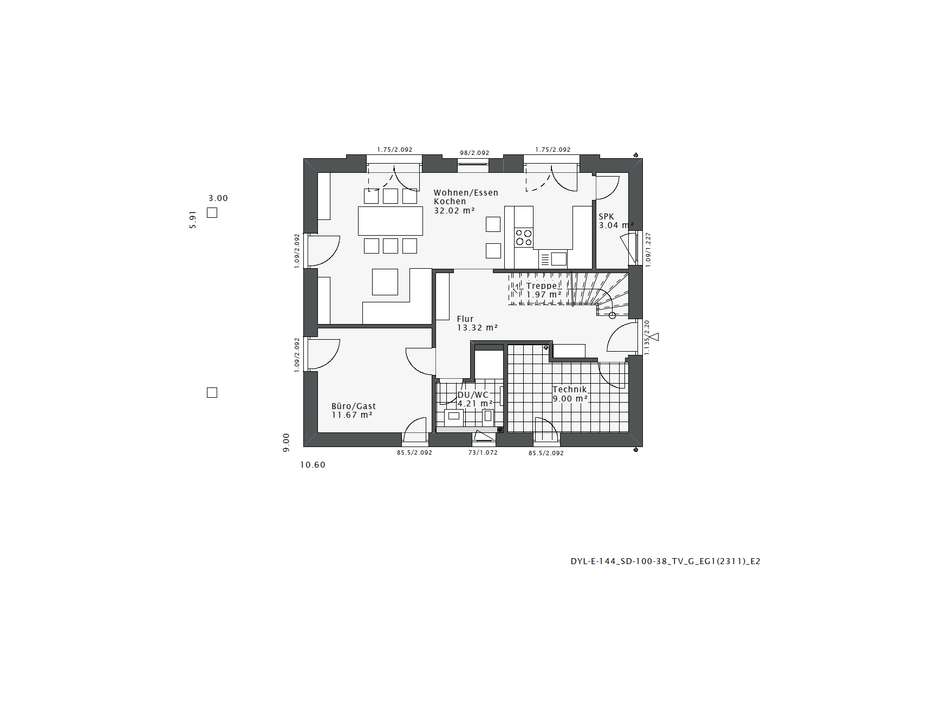 Daylight-E-144 Entwurf 2 EG