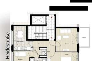 Alltagstaugliche 3-Zimmer-Wohnung mit Balkon in Berlin-Tiergarten