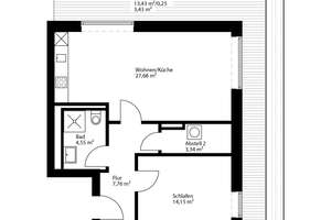 EICHE43 + Neubau zwischen Stadt und Grün + 2-Zimmer-Eigentumswohnung im Staffelgeschoss – Die vollständige Adresse der Immobilie erhältst du vom Anbieter., 24116 Schreventeich, Kiel – Vorschaubild 7