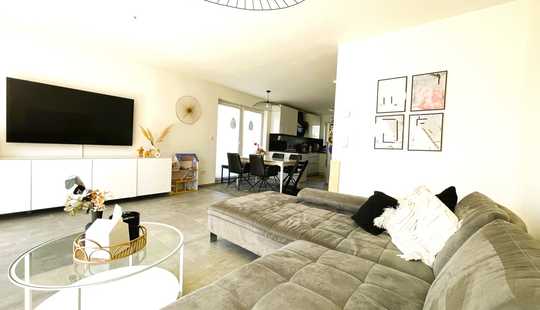 Bild von Reihenendhaus mit Dachterrasse + zwei PKW-Stellplätzen in naturnaher Lage von Riedstadt-Goddelau