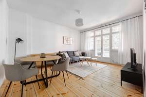 Wunderschöne 3-Zimmer Wohnung in Pankow - voll möbliert
