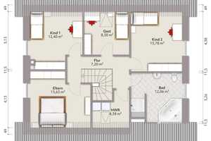 TOP Immobilie zum Kauf!!!
Neuwertig! Einfamilienhaus mit Einliegerwohnung – Leer (Kreis) – Vorschaubild 22