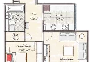 Attraktive Wohnung für Eigennutzer und Kapitalanleger