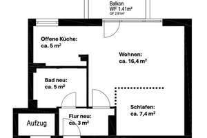 Studio mit maximalen Möglichkeiten -  perfekt gelegen! – Birkenstraße 71, 10559 Moabit, Berlin – Vorschaubild 24