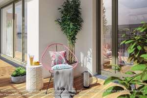 #Herrliche 1-Zimmer-Wohnung, NEUBAU, Top Lage, Stadtpark, Südwest-Balkon*Frei ab 1.9./1.10. – Ludwig-Feuerbach-Straße 4, 90489 Wöhrd, Nürnberg – Vorschaubild 12