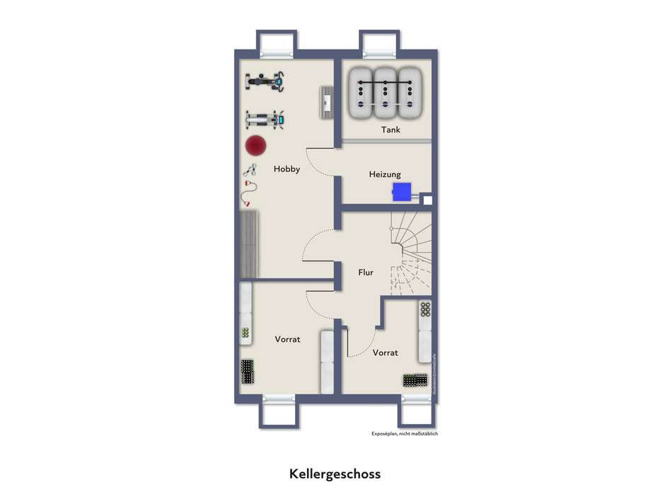 Grundriss nicht maßstabsgerech