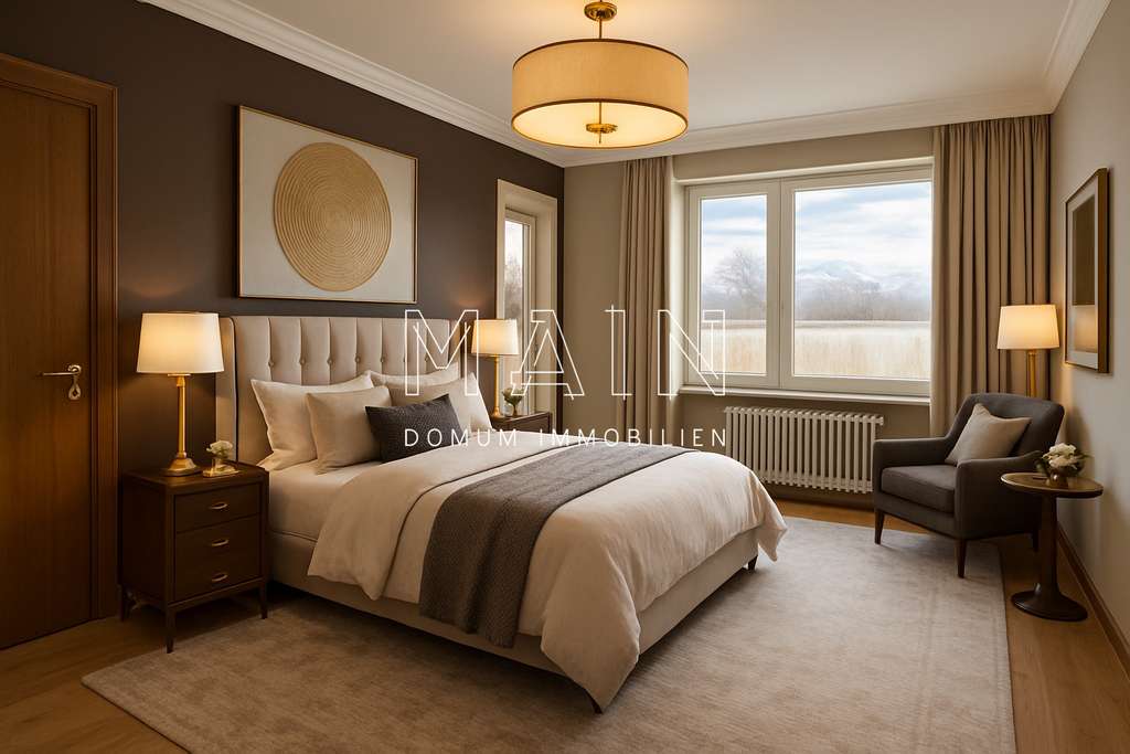 Immobilie in Elchingen - Sonnige 2-Zimmer-Wohnung über den Dächern von Elchingen, renoviert und bezugsfrei!  - Bild 4