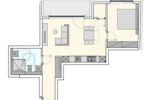 *WBS erforderlich* 2-Zimmer Neubauwohnung in MG – Oststraße 107, 41065 Hardterbroich-Pesch, Mönchengladbach – Vorschaubild 6