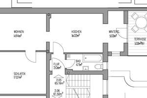 Elegante Erstbezug nach Sanierung 3-Raum-Wohnung mit Terrasse – Ostersbaum 55, 42107 Elberfeld, Wuppertal – Vorschaubild 15