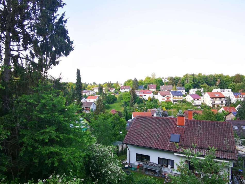 Aussicht vom Balkon